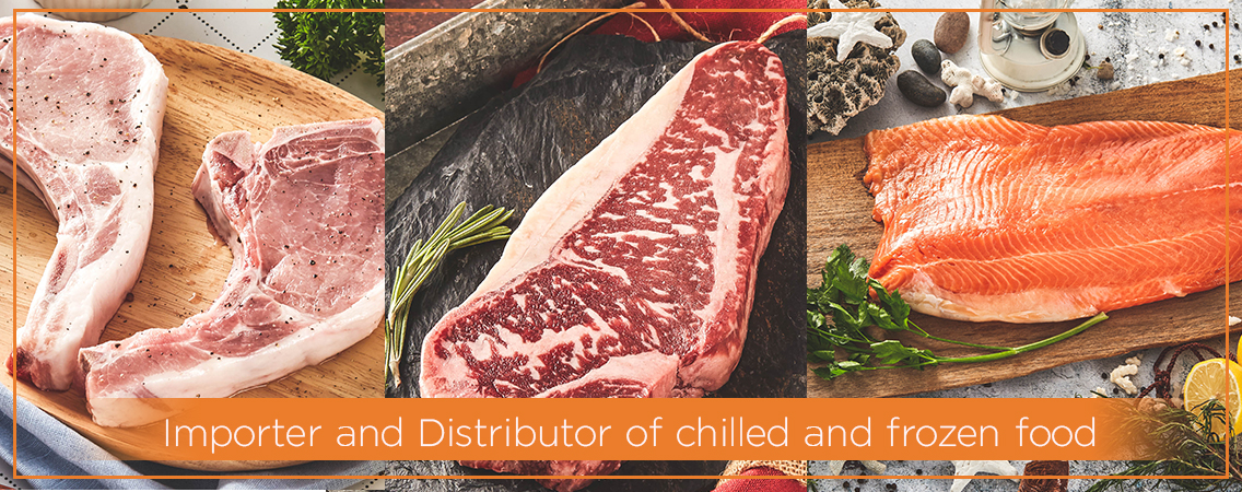 Importer and Distributor of chilled and frozen food